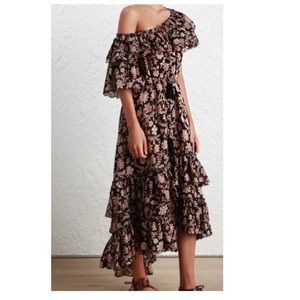 Zimmermann Tulsi floral print frill dress